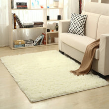Load image into Gallery viewer, Free shipping 80 x 120cm Thickened washed silk hair non-slip carpet living room rug coffee table blanket bedroom yoga mat