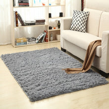 Load image into Gallery viewer, Free shipping 80 x 120cm Thickened washed silk hair non-slip carpet living room rug coffee table blanket bedroom yoga mat