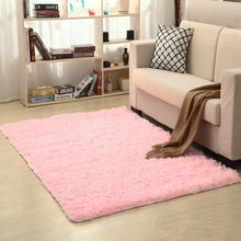 Load image into Gallery viewer, Free shipping 80 x 120cm Thickened washed silk hair non-slip carpet living room rug coffee table blanket bedroom yoga mat